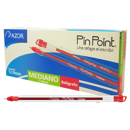 BOLIGRAFO MEDIANO POINT  ROJO