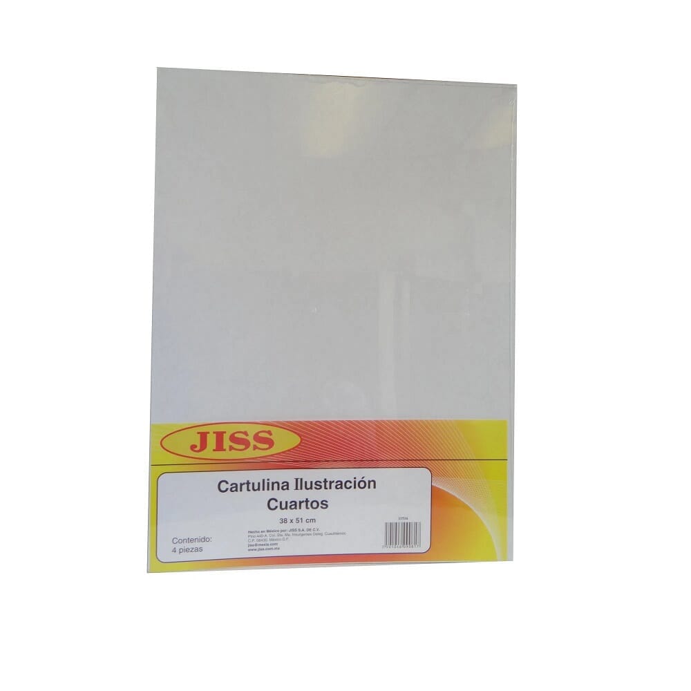 CARTULINA ILUSTRACION JISS DE 1/4