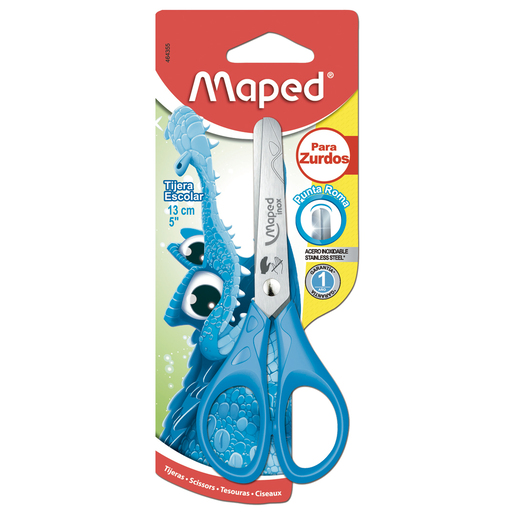 TIJERA MAPED ESCOLAR PUNTA ZURDA 13