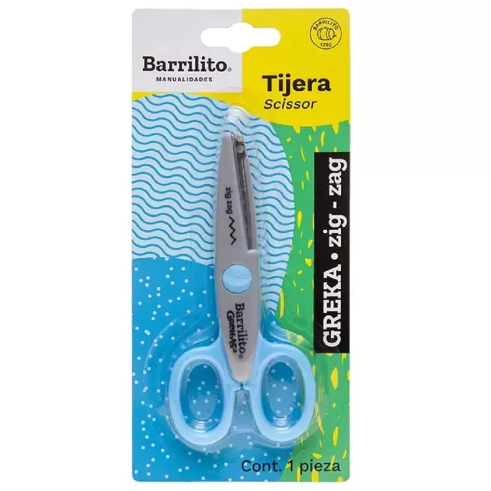 TIJERA ZIG ZAG PL BARRILITO