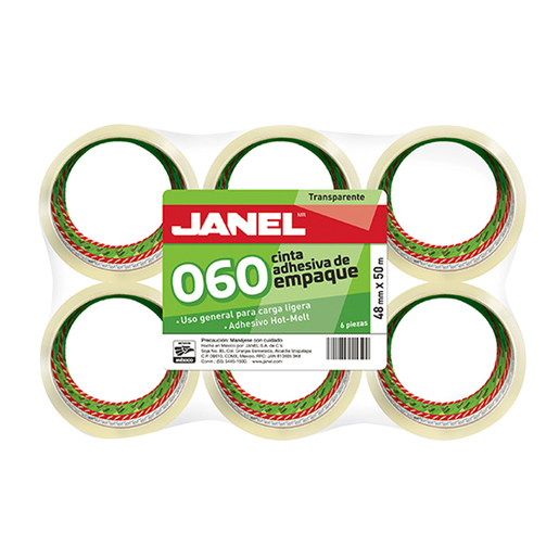 CINTA ADHESIVA EMPAQUE JANEL 060 48X50