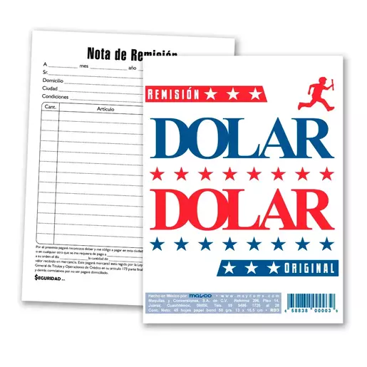 BLOCK REMISION 1/4 DOLAR ORIGINAL 45HJ