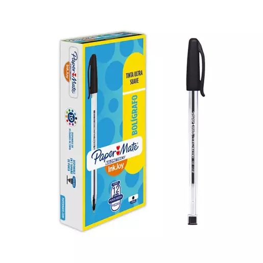 BOLíGRAFO PAPER MATE KILOMéTRICO 100 NEGRO
