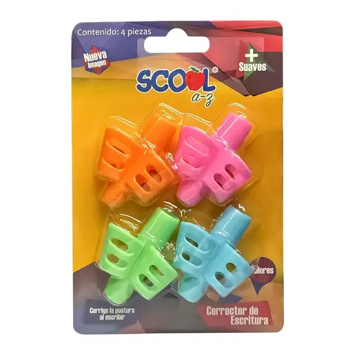 CORRECTOR DE ESCRITURA SCOOL COLORES SURTIDOS