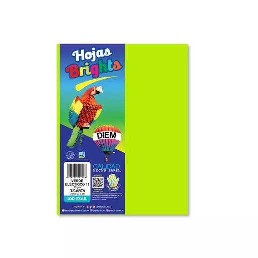 PAPEL BRIGHT DIEM CARTA VERDE ELéCTRICO
