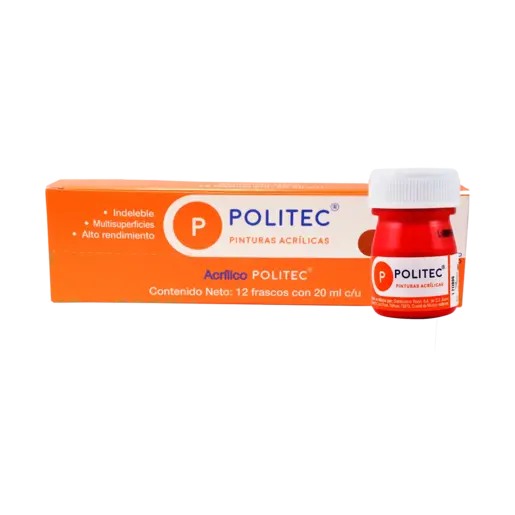 PIN ACRI POLITEC ROJO  20M