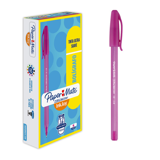 BOLíGRAFO PAPER MATE KILOMéTRICO 100 / MAGENTA / PUNTO MEDIANO