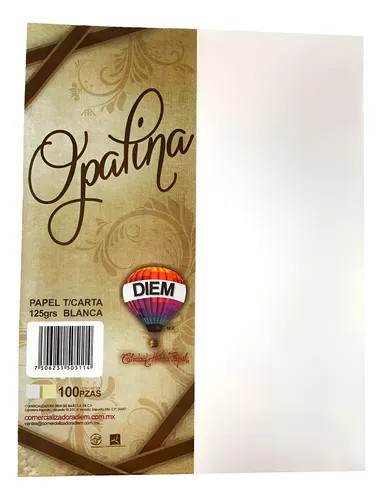 CARTULINA OPALINA DIEM CARTA MARFIL 125G